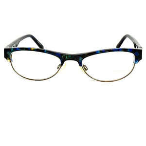 AD LIB CHARMANT‎ AB3205 BL Blue Tortoise Womens Eyeglasses 49-18-135 H18361
